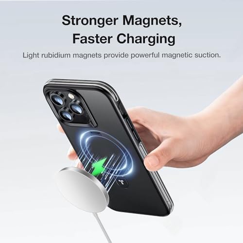 Magnetic Wireless Charging Pad for i Phone 15 Series – Fast, Effortless Alignment with Mag Safe Compatibility – Sleek White Design for Home, Office, and Travel – Lightweight Portable Charger for i Phone 15/14/13 Pro Models – Enhanced Safety and Efficiency for Hassle-Free Power Solutions