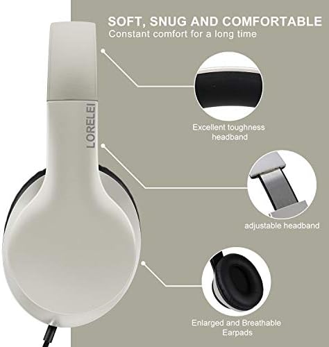 Discover the LORELEI X6 Over-Ear Headphones – Your Ultimate Companion for Unmatched Audio Bliss and Comfort in Sleek Space Black. Experience immersive sound with deep stereo bass that elevates your favorite music, podcasts, and gaming to new heights. Designed for both portability and style, these foldable headphones are lightweight and perfect for on-the-go lifestyles, featuring a tangle-free 1.45 m wired cable that ensures hassle-free listening. Enjoy the built-in microphone for seamless hands-free calls, making them ideal for multitasking. The cushioned ear pads provide all-day comfort, allowing you to lose yourself in your audio world without distraction. Compatible with smartphones, tablets, and MP3 players, the LORELEI X6 is crafted for durability and performance. Transform every moment into a rich sound experience with premium quality sound that’s built to last. Upgrade your audio journey today with the LORELEI X6 Over-Ear Headphones!
