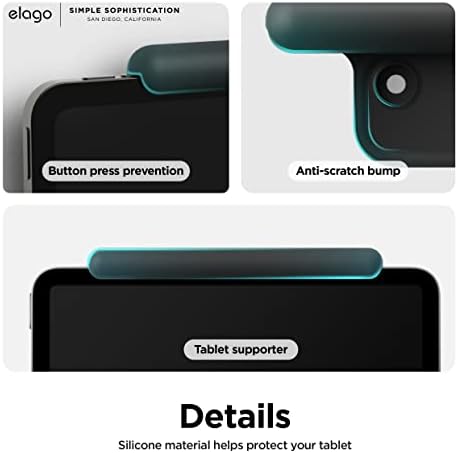 Elevate Your Smart Home with the Elago Wall Mount for i Pads – Stylish and Functional Tablet Stand with Scratch-Free Protection, Effortless Installation, and Integrated Cable Management – Compatible with Mini, Air, and Pro Models for Seamless Home Kit Integration and Enhanced Aesthetics