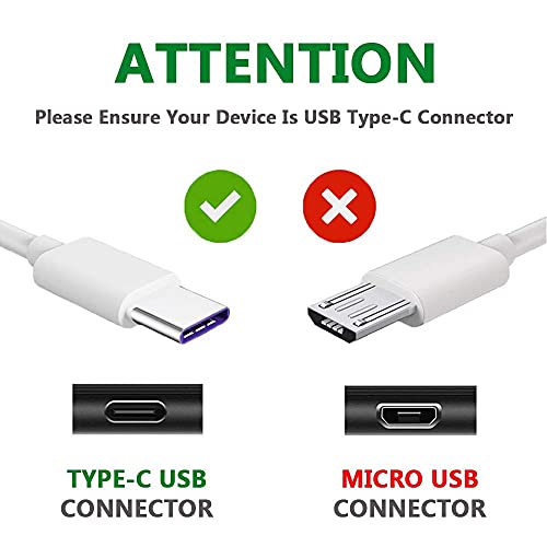 10 ft USB C Charging Cable – High-Speed Type C Charger for i Pad Pro, Galaxy, Mac Book, and More – Durable Long-Length Cord for Fast Data Transfer and Enhanced Device Compatibility – Perfect for Home and Office Use