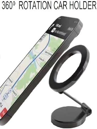 Revolutionary Magnetic Car Mount for i Phone 15 and Universal Smartphones – Ultra-Secure Hands-Free Holder with 360-Degree Rotation and Stylish Design for Uninterrupted Navigation and Connectivity on the Go