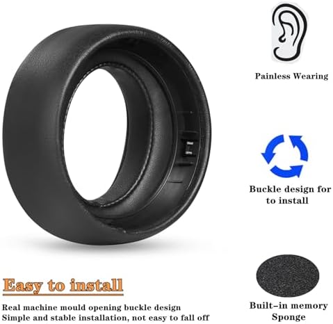 Transform Your Gaming Sessions with Premium Cooling Gel Earpads for Sony Play Station Pulse Elite Headphones – Experience Unmatched Comfort with Ice Silk Fabric & Noise-Reducing Memory Foam – Effortless Installation for Extended Playtime Enjoyment – Ultimate Audio Isolation & Breathable Design for Gamers