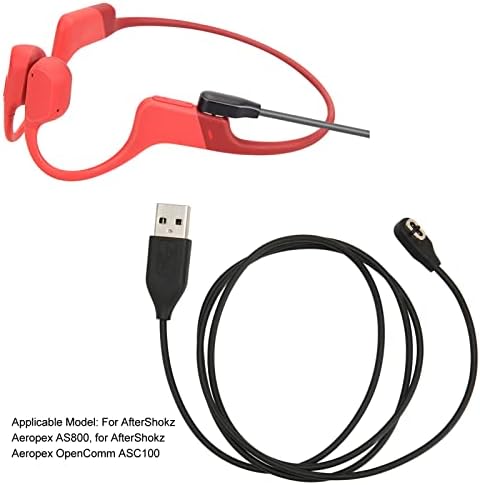 Dual Fast Charging USB Cables for After Shokz Aeropex AS800 & Open Comm ASC100 – Reliable Bluetooth Headset Charger Cord for Quick Power-ups, Enhanced Durability & Ultimate Compatibility – Essential Accessory for Seamless Audio Enjoyment