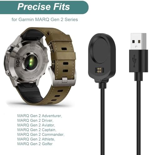 Ultra-Durable USB-C Charging Cable for Garmin MARQ Gen 2 – Fast 3.3 ft Power Cord for Seamless Smartwatch Usage – Ideal for Active Lifestyles and Travel Convenience – Reliable Replacement for Optimal Device Performance