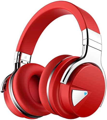Silensys E7 Elite Wireless Over-Ear Headphones: Unmatched Active Noise Cancellation, Deep Bass Sound Experience, Luxurious Protein Ear Cushions, 30-Hour Battery Life – Your Perfect Bluetooth Companion for Travel, Work, and Daily Adventures in Elegant Black Design