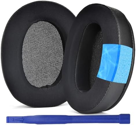Upgrade Your Sony WH-XB910 N Headphones with Premium Memory Foam Earpads – Noise-Canceling Cushions Featuring Secure Buckle Design for Ultimate Comfort and Sound Isolation in Black – Perfect Replacement for Wired & Wireless Audio Enjoyment