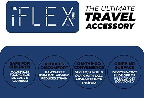 Ultimate Flexibility with the i FLEX Buddy – Premium Cell Phone and Tablet Stand for Travel, Work, and Home – Adjustable Holder Compatible with All Mobile Devices – Lightweight and Durable Design for Hands-Free Convenience – Enhance Your Viewing Experience Anywhere