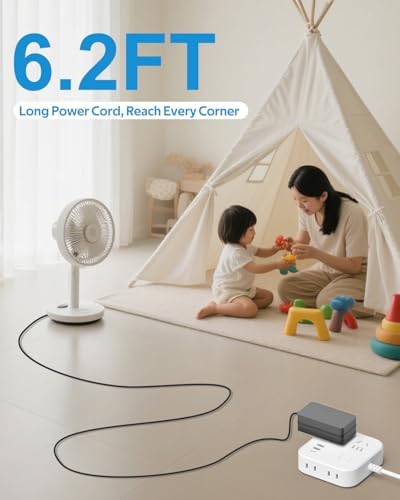 Reliable 24 V 3 A AC Adapter for LED Strip Lights & CCTV Systems – 72 W Power Supply with 6.2 FT Cord – Universal Transformer with 5.5 x 2.1 mm Connector and Advanced Safety Features for Enhanced Device Performance and Durability