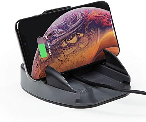 Revolutionize Your Driving with Smart Dock Plus: The Ultimate Wireless Charger & Car Phone Mount for i Phones and Smartphones – Fast Charging, Universal Grip, and Patented Dashboard Adhesion for Effortless Navigation and Safety