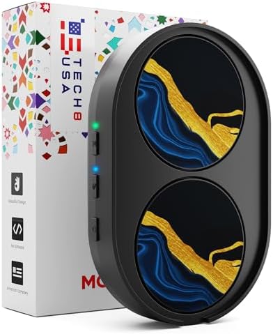 Revolutionize Your Workflow with the TECH8 USA Mouse Mover – Undetectable Jiggler for Laptops & PCs, Plug-and-Play Convenience, Random Movement Patterns, Patented Technology, Fun 3 D Hologram Alien Design, Enhanced Compatibility for Seamless Productivity, Perfect Work from Home Accessory