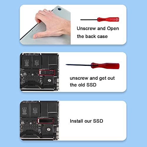 Transform Your Mac Book Pro A1708 (2016-2017) with a High-Speed 256 GB NVMe PCIe Gen3 x4 M.2 Internal SSD Upgrade – Experience Unmatched Performance, Lightning-Fast Load Times, and Effortless Multitasking for Enhanced Productivity