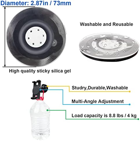 Transform Your Shower Routine with the 360° Adjustable Mirror Tablet Suction Cup Holder – Securely Mounts 7″ to 12.9″ i Pad, Nexus & LG Devices to Glass, Tile, or Metal for Effortless Entertainment and Multitasking