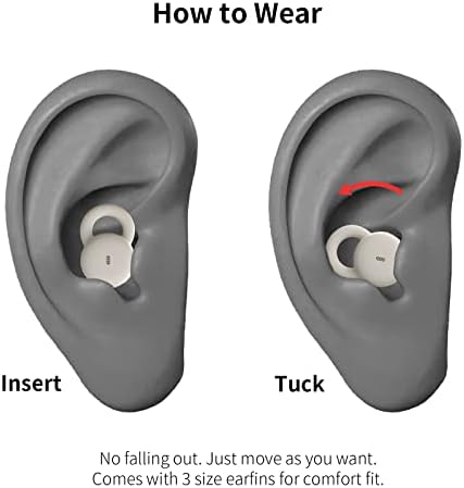 Ultra-Compact Bluetooth Sleep Earbuds for Side Sleepers – Discreet Noise-Blocking Wireless Headphones for Uninterrupted Rest and Active Lifestyles – Perfect for Travel, Sports, and Deep Sleep Comfort