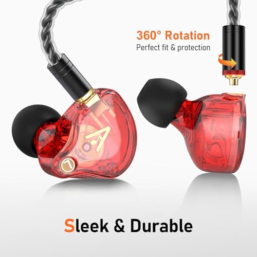 Unleash Exceptional Sound Quality with Vibes 202 MC USB-C Wired Earbuds: Premium Hi-Fi Audio, Advanced Noise Isolation, Ergonomic Comfort for i Phone 15/16 – Built-In Microphone for Effortless Communication & Durable Silver-Plated Cable – Includes Portable Case for On-the-Go Convenience