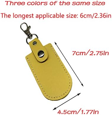 Stylish Pink Leather USB Flash Drive Case Set – 3 Durable Protectors for Safe Storage and Easy Access – Perfect for Women Who Love Chic Tech Accessories – Enhanced Compatibility & Speed for All USB Drives