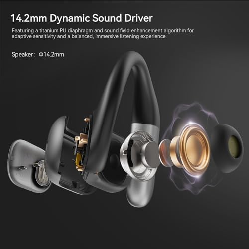 Revolutionize Your Listening Experience with BUGANI AI Translation Earbuds – State-of-the-Art Bluetooth 5.4 Technology for Effortless Multilingual Communication, Supporting 40 Languages – Open-Ear Comfort for All-Day Wear, Ideal for Travel and Active Lifestyles – Enjoy 75 Hours of Continuous Playback with Superior Hi-Fi Sound Quality – Seamless Automatic Connection for Uninterrupted Audio Enjoyment – Perfect for Workouts, Daily Activities, and Professional Use – Elevate Your Audio Game with Cutting-Edge AI Semantic Technology and Ergonomic Design.