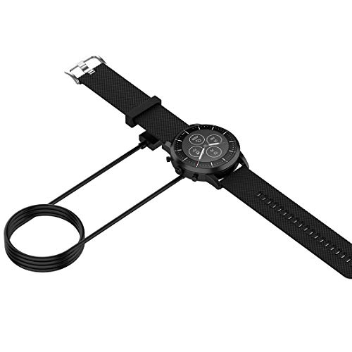 MOTONG Premium USB Charging Dock Cable for Fossil Hybrid Smartwatch HR – Fast, Reliable Replacement Charger for Enhanced Device Performance and Portability, Ideal for Home or Travel Use