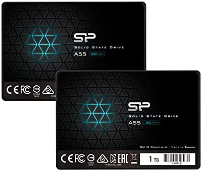 Transform Your Device with Silicon Power 1 TB SATA III SSD – High-Speed 3 D NAND Storage, SLC Cache Performance Boost, Compact 2.5″ Design for Seamless Upgrades and Enhanced Productivity