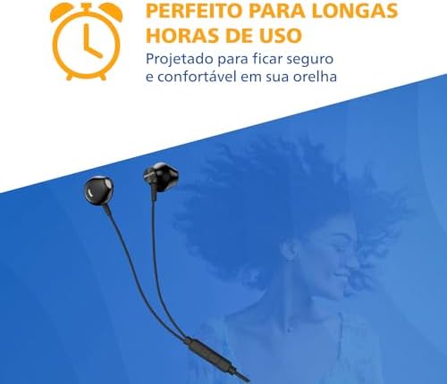 PHILIPS Premium Wired Earbuds with 3.5 mm Jack – Lightweight In-Ear Headphones Featuring Powerful Bass and Built-In Microphone for Seamless Calls – Enhanced Compatibility for Smartphones, Tablets, and Laptops – Ultimate Comfort for All-Day Listening
