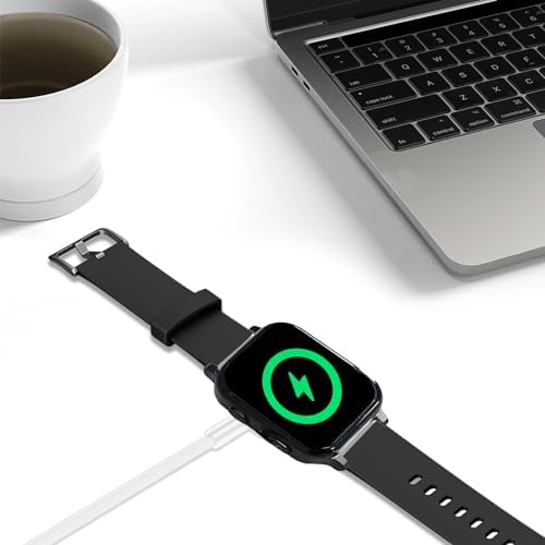 Magnetic Charging Cable for Gabb Watch 3/3 e – 3.18 FT USB Connector for Effortless Smartwatch Power-Up – Durable Black Charger for Optimal Performance and Convenience in Everyday Use