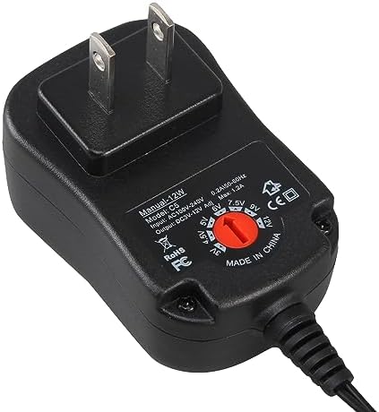Universal Adjustable AC Power Supply Adapter: The Ultimate AAA Battery Replacement Solution for Toys and Electronics with Voltage Control and Fast Charging Features