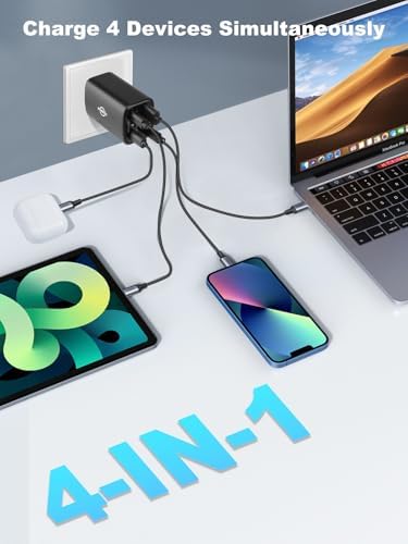 PDMAX 70 W USB C Travel Charger – Ultimate Fast Charging Adapter for Global Adventures, Compatible with PD 3.0 & PPS, Compact International Power Solution for Europe, UK, Japan, and Beyond – Reliable Performance for All Devices