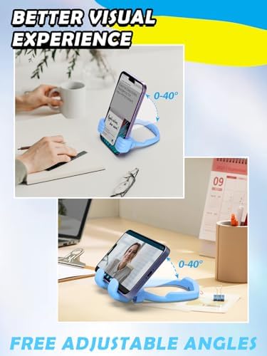 Cell Phone Holder Thumbs Up Lazy Phone Stand: 3 Pack Graduation Gifts for Teen Boys Him Kids 2025 Phone Stand for Desk Back to School Supplies Gifts for Men Birthday Funny Cool Gadgets Stuff Ideas – Enhanced Compatibility and Speed