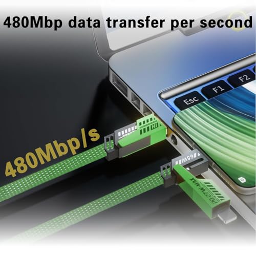 Versatile 4-in-1 Long Multi USB Charging Cable – 6.6 FT Zinc Alloy Fast Charger for i Phone 16 Pro Max, Samsung Galaxy S23 & More – Tangle-Free, Durable, and High-Speed Compatibility for All Your Devices