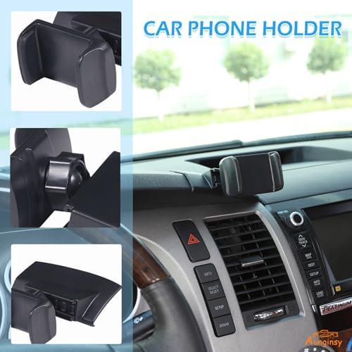 Transform Your Driving Experience with the Ultimate Car Phone Mount for Toyota Tundra & Sequoia (2007-2013) – Secure Dash Clip Holder for All Smartphones, Enhanced Stability & 360-Degree Rotation for Safe Navigation, Effortless Installation, and Sleek Design for Modern Interiors – Elevate Functionality and Safety on Every Drive