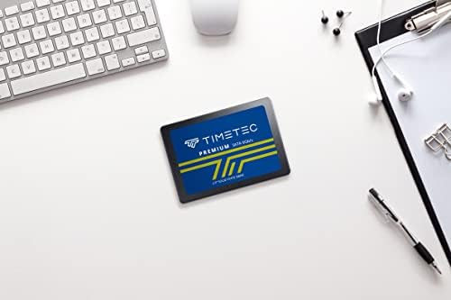 Elevate Your Computing with Timetec 1 TB SATA III SSD | Ultra-Fast 550 MB/s Read Speed | Advanced 3 D NAND Technology | Ideal Internal Upgrade for Laptops & Desktops | Unleash Multitasking Power & Gaming Performance | Durable, Energy-Saving Storage Solution