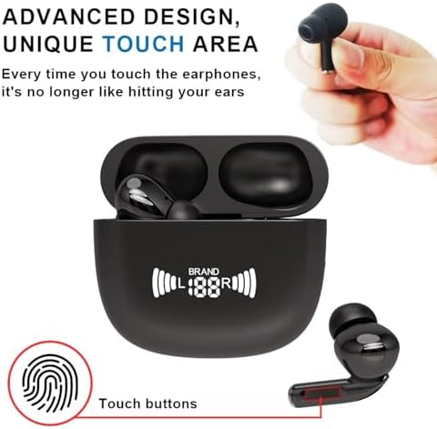 Revolutionize Your Global Connectivity with Cutting-Edge Translation Earbuds: Instant Voice Translator Across 137 Languages – All-in-One Bluetooth Earbuds for Effortless Conversations, Premium Sound, and Hands-Free Calling (Sleek Dark Black) – Tailored for World Travelers, Business Innovators, and Language Aficionados