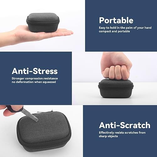 Premium EVA Carry Case for i WALK & Anker 621 Nano Mini Power Bank – Shockproof, Lightweight, and Travel-Friendly Protection for Your Portable Charger – Secure Zipper Closure and Enhanced Durability for On-the-Go Charging Solutions