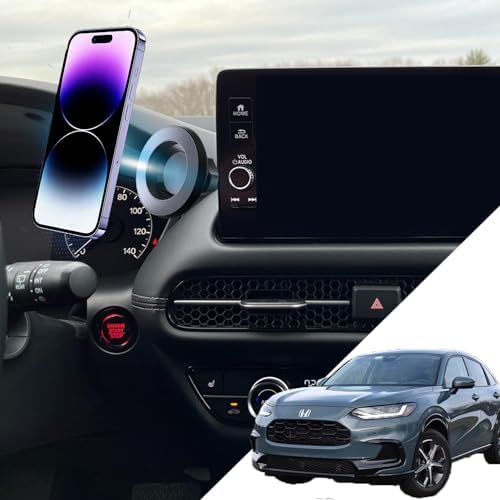 2024 Honda HR-V Magnetic Phone Holder | Secure & Stylish Universal Cell Phone Mount | Effortless Tool-Free Installation with Adjustable Angles | Ultimate Driving Companion for Enhanced Safety and Connectivity, Ideal for All Smartphones
