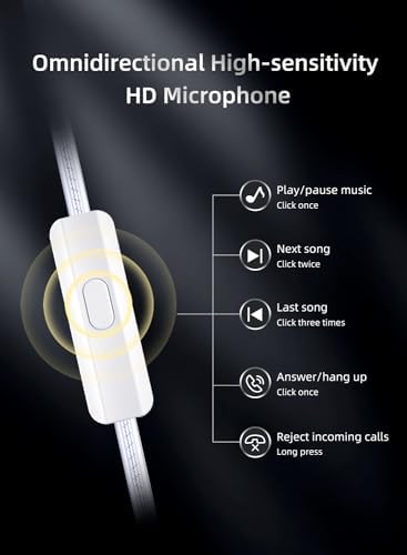 Elevate Your Audio Experience with Keephifi CCZ BC04 Wired Earbuds – Lightweight Hi-Fi IEMS Featuring Advanced Dynamic Hybrid Dual Drivers for Crystal Clear Sound Quality, Perfect for Gaming, Music Lovers, and Hands-Free Communication – Stylish Purple Design with Integrated Microphone for Enhanced Compatibility and Comfort