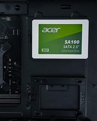 Acer SA100 960 GB SATA III Internal SSD – Achieve Blazing 560 MB/s Read Speeds with Advanced 3 D NAND Technology for Ultimate Durability, Ideal for Gamers and Creative Professionals Seeking Exceptional Storage Solutions!