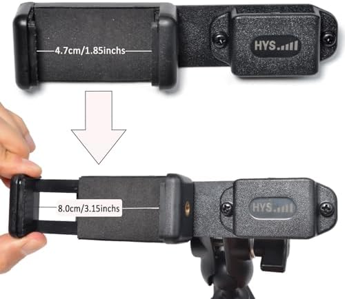 HYS Premium Car Suction Cup Mount: Multi-Compatible Holder for Two-Way Radios and Smartphones – Ideal for Dashboard and Windshield Installation with Secure Grip, Adjustable Viewing Angles, and Quick-Release Mechanism for Enhanced Hands-Free Safety During Travel