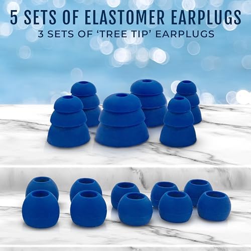 Revolutionize Your Workout with H2 O Audio Surge S+ Waterproof Sport Earbuds – IPX8 Rated, In-Ear Noise Cancelling Design for Athletes – Sweatproof, Short Cord for Unmatched Comfort in Swimming, Running, and Cycling – Compatible with i Pods and MP3 Players for Ultimate Versatility