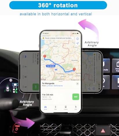 Premium Dash Mount Phone Holder for Honda Accord 2023-2026 – Secure Smartphone Accessory with Dash Organizer & Enhanced Compatibility for Modern Driving Experience – Ideal for 12-Inch Screens and Universal Smartphone Fit – Elevate Safety and Convenience While on the Road