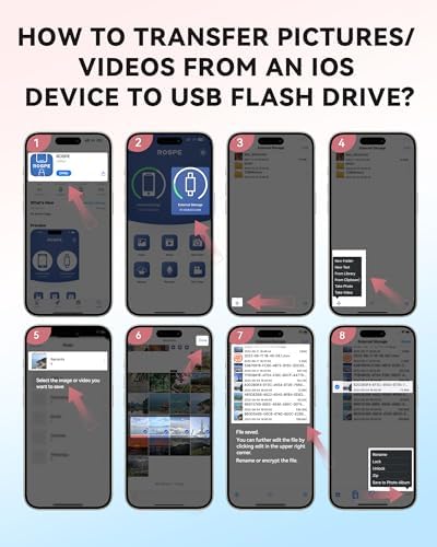 Revolutionize Your Data Storage with the 128 GB Apple MFi Certified Flash Drive – High-Speed USB Memory Stick for i Phone, i Pad, Android & PC – Effortless File Management & Stylish Blue Design for Photos, Videos & More