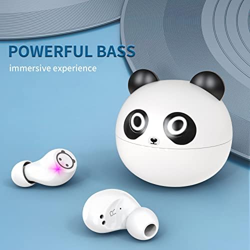 Adorable Kids’ Wireless Earbuds with Bluetooth 5.0 – Waterproof Sport Stereo Earphones for Seamless Connectivity and Enhanced Audio Experience – Perfect for Music, Gaming, and Learning on i Phone/Android – Fun, Durable Design with Noise Reduction and Built-in Mic