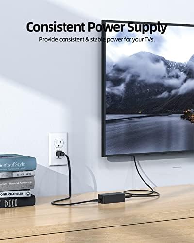 Superer High-Efficiency AC Power Adapter for LG 22″ 23″ 24″ LED Monitors – Optimal Replacement Charger with Advanced Compatibility for M38, EA63, MP Series – Rapid Charging & Superior Power Supply Performance