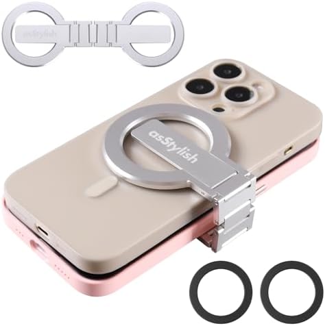 Twins Carry: Magnetic Dual-Phone Holder for iPhone & Android | Lightweight Solution for Professionals, Travelers & Gamers | Manage 2 Mobile Phones for Work, Personal Use (Black, General) – Enhanced Compatibility and Speed