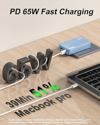 Sleek Light Blue 30 W Dual-Port USB Wall Charger – Ultra-Fast Charging for i Pad Pro, i Phone 12/14/15 & Galaxy S22 – Compact & Travel-Friendly Design with Advanced Safety Features for Effortless Connectivity
