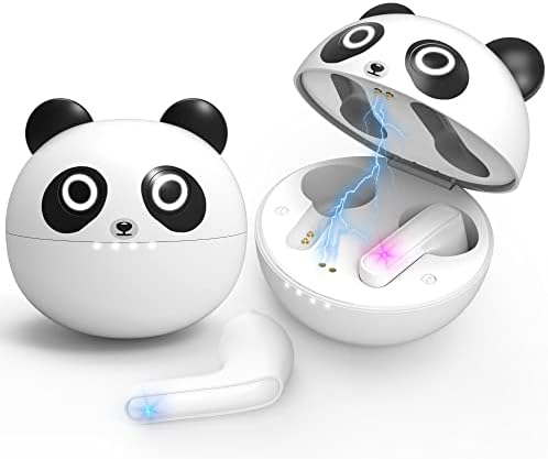 Kids’ Bluetooth 5.1 Wireless Earbuds – Adorable Waterproof Earphones with Dual Mics, 36-Hour Playtime, Hi-Fi Stereo Sound, and Gaming Mode – Perfect for Active Young Listeners and Learning on the Go
