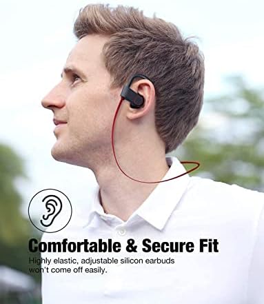 Otium Wireless Bluetooth Earbuds – IPX7 Waterproof Sports Headphones for Gym and Running, HD Stereo Sound with 15-Hour Battery Life, Sweatproof In-Ear Design, Enhanced Compatibility for Active Lifestyles
