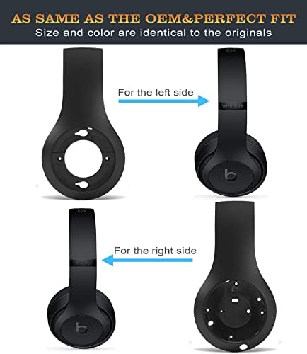 Upgrade Your Beats Studio Headphones with Premium Shadow Gray Replacement Outer Shell – OEM-Compatible Panel for Studio 2 and Studio 3 Models – Enhance Durability, Noise Isolation & Sound Quality – Effortless Installation for Renewed Audio Experience