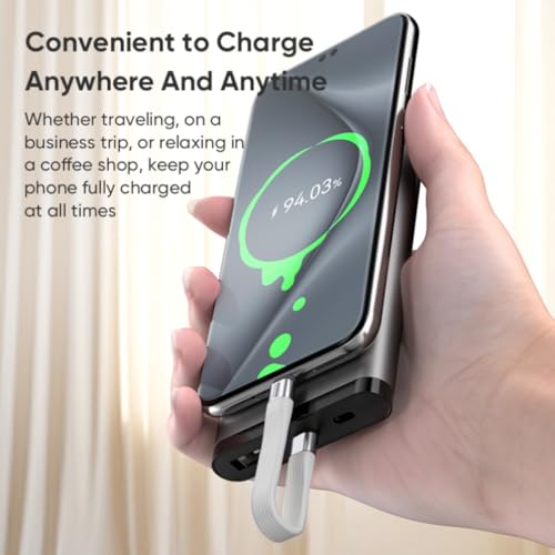 USB 4.0 Date Cable Portable Keychain 0.42ft, 240W 5A Fast Charging USB C Cable, 40Gbps Data Transfer, 8K 60Hz Video Display for iPhone 16 15 Pro Max, iPad, Thunderbolt 4/3, Hub, External SSD (Black) – Enhanced Compatibility and Speed