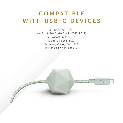Revolutionize Your Charging Routine with the Native Union 8 ft USB-C Desk Cable – Ultra-Durable, Non-Slip Design for i Phone 16/15 & Mac Book Pro 13” M1/M2 – Fast Charging & Enhanced Compatibility for Effortless Power Management – Ideal for Seamless Workspace Organization and Device Flexibility