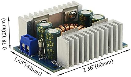 XINGYHENG 8 A DC-DC Buck Boost Converter Module – High-Performance Adjustable Voltage Regulator (1.25 V-30 V) with Advanced Short Circuit Protection for Versatile Power Supply Solutions in Electronics Projects