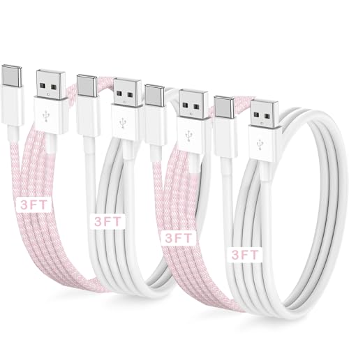 Universal 4-in-1 Fast Charging Cable – 100 W USB to USB-C, 5 ft Multi-Device Charger Cord for i Phone 16/15/14, i Pad, Samsung Galaxy, Pixel, Mac Book – Dual Pack for Enhanced Versatility and Speed in Sleek Gray
